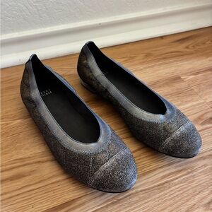 Stuart Weitzman Quilted Ballet Flats